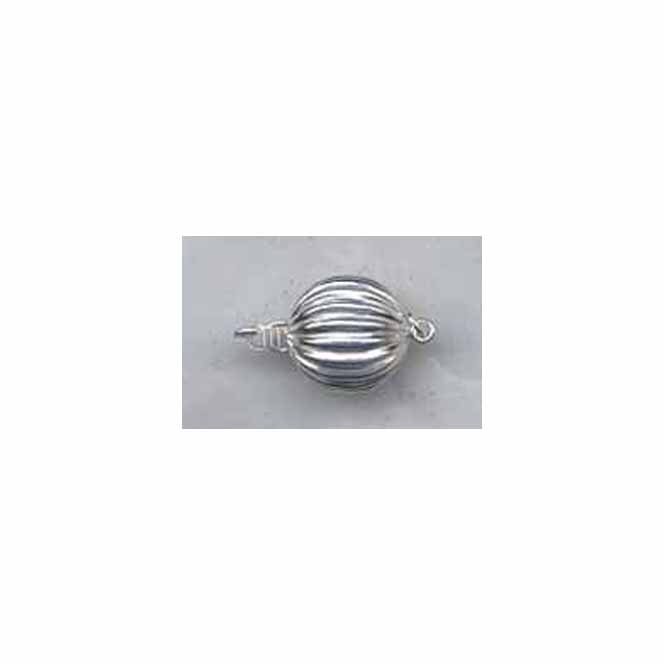 925 SILVER / GOLD STRAIGHT-LINED BALL CLASPS